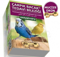Çarpık Bacak Bileziği 5 Mm Papağan Kuşu